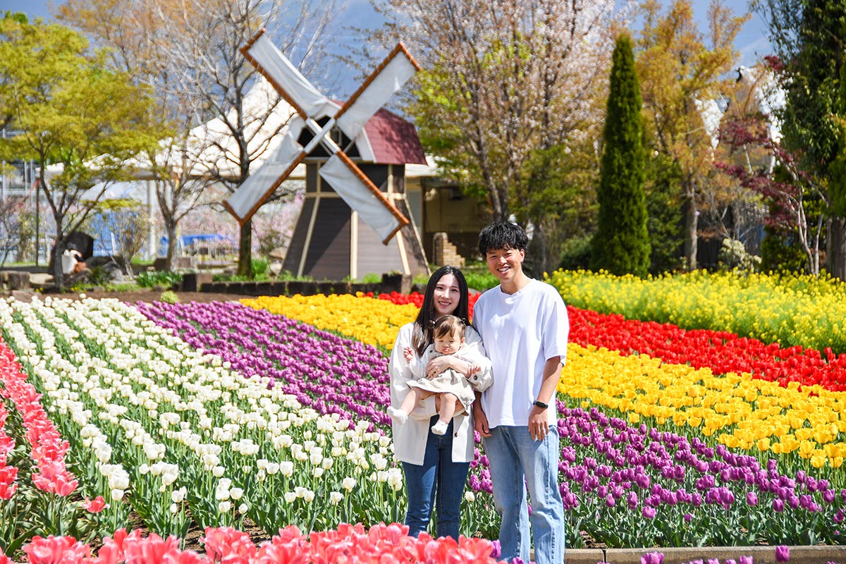 4月のハーブ庭園 旅日記 勝沼庭園の写真1